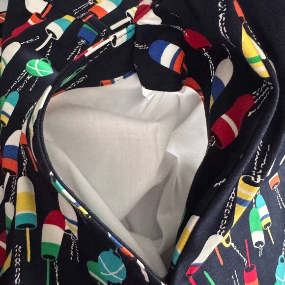 Talbots‎ Skirt Size 18W Nautical Fishing Buoy Novelty Print Colorful SS-1867 - Picture 6 of 9